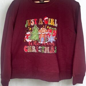 Women's Christmas Sweater - large - Brand New - Crewneck